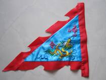 Blue flag Buddha flag Dragon Flag Pennant Pennant five flag banner banner convoy incense flag Triangle Dragon Flag