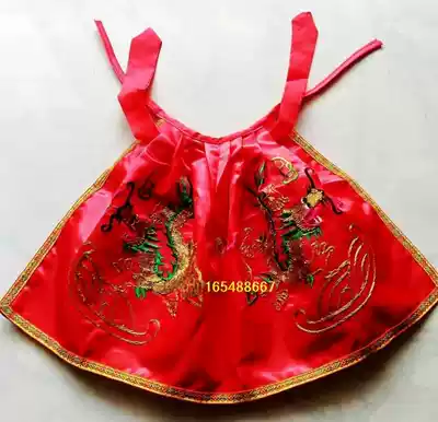 Buddha statue cloak Buddha gown gown clothes Dragon drape shawl God of wealth God cloak 26cm