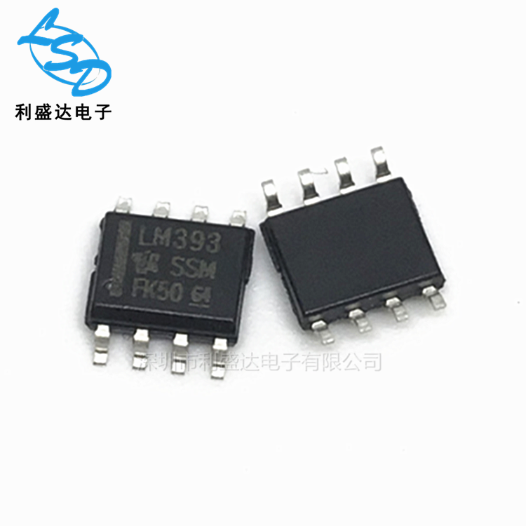 New original loaded import patch LM393DR LM393 low power double voltage comparator SOP-8