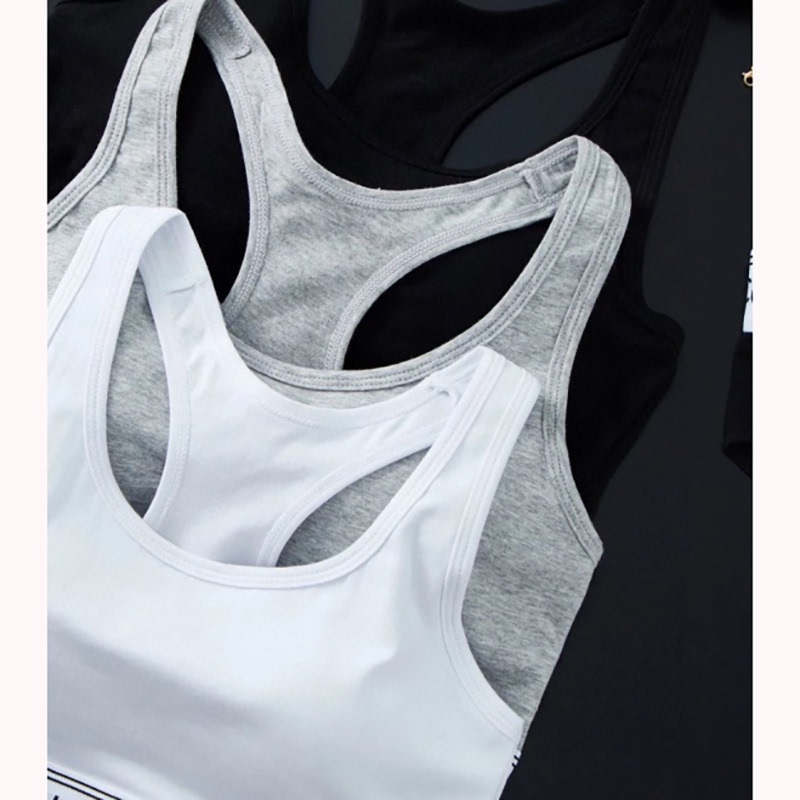 042201~「Free Shipping, Casual Sports Style」Tank Top Design~ Women's Bra + Underwear Set