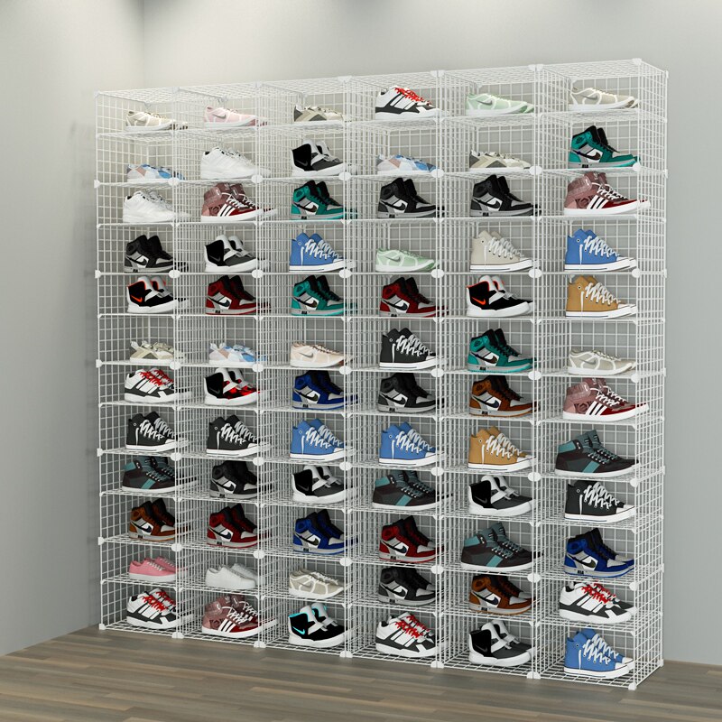 Red floor to show off shoes shelves for shoes store commercial shoes store night market shoes