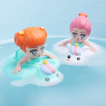 Baby Play Water Children Bathing girls bathing Toys Baby bath Toys Water Divine swimming flushing cool water floating on the water