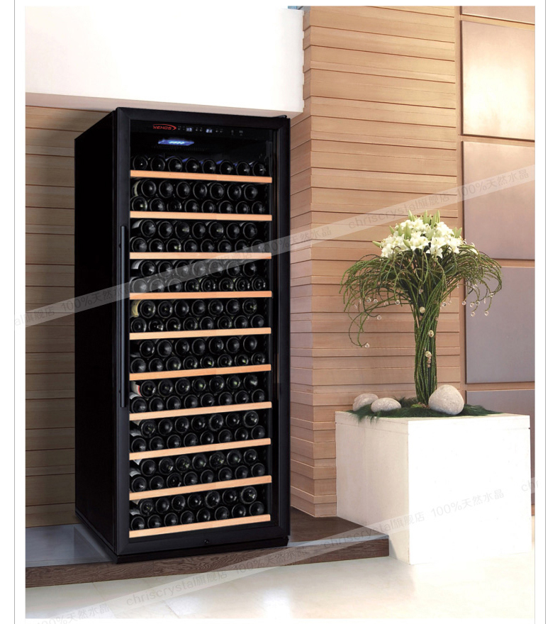 tủ rượu vang hafele Yuehai gia đình YC-218 máy nén khí làm mát không khí - Tủ rượu vang tủ rượu âm tường đẹp