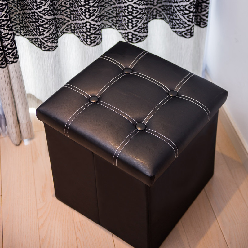 Shun Jia storage stool storage footstool change shoe stool sofa stool dressing stool toy storage foldable stool