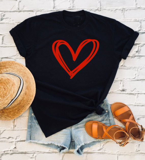 Любитель Heart Print 