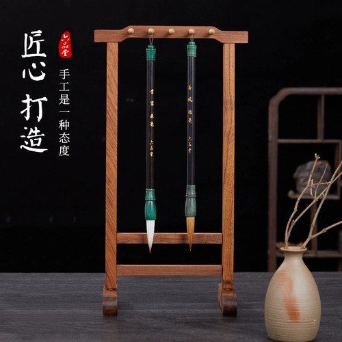 1-liupintang щетки и ручки-волки в лучших десяти известных брендов подлинно высококлассные профессиональные каллиграфии мастера ручной работы вручную изготовленные из ручной работы, китайская картина, китайская картина, кайшу кайшу для взрослых высокого класса.