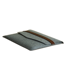 Suoran tablet computer bag is suitable for Apple iPad Pro11 12 9Air10 9 inch 10 2 can hold the keyboard shock absorption hand-held wool felt power data cable storage bag