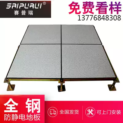 Cyperi all-steel anti-static floor anti-static computer room elevated raised floor school computer room PVC surface