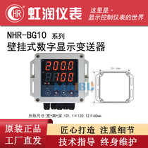 Iridescent NHR-BG10-55 27 14-X 0 D1-X D1-X 1 2-X P wall-mounted digital display control instrument