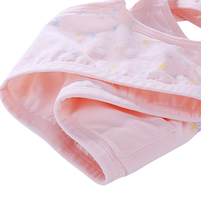 Girls' Vest Children's Developmental Students 9-12-13-15 Years Old Bra Strapless White Bra Summer Underwear