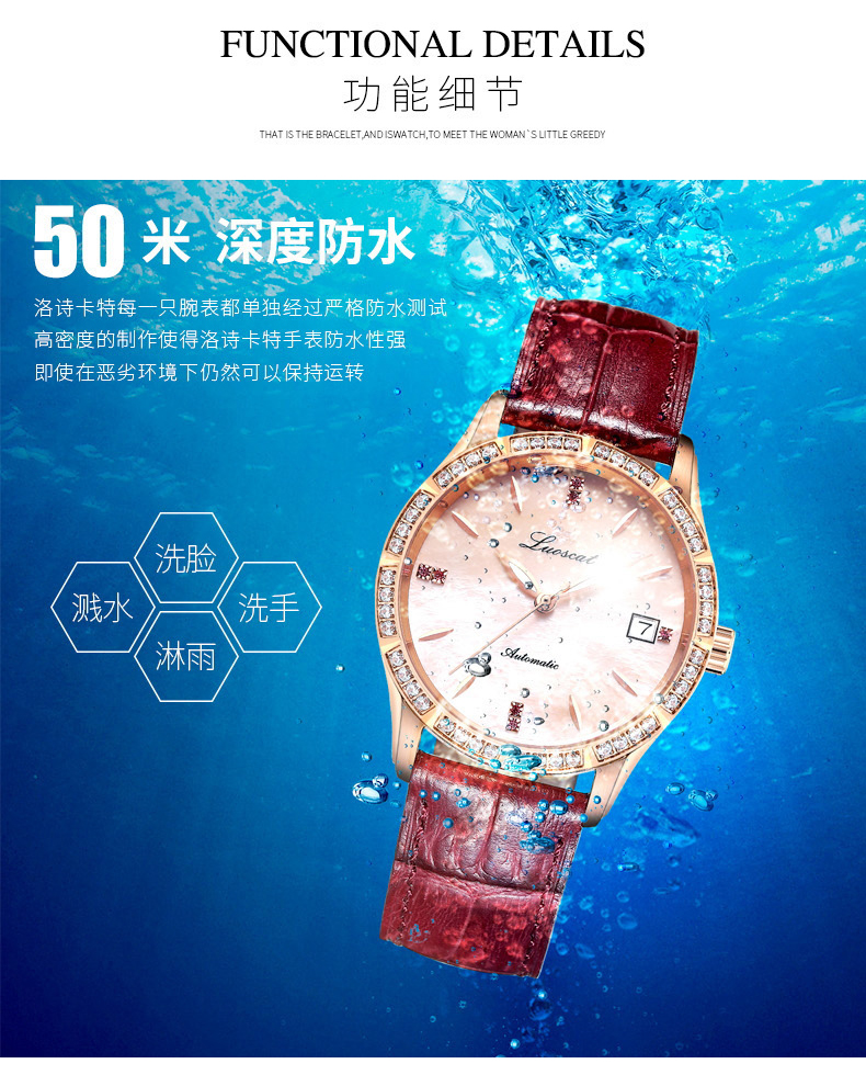 Montre bracelet pour Femme LUOSCAT     - Ref 3273614 Image 23