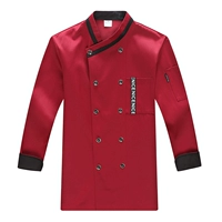 Красный лонгслив