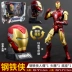 Đồ chơi người nhện Marvel Avengers Iron Man tay trang trí văn phòng khắc mô hình phù hợp với búp bê nam