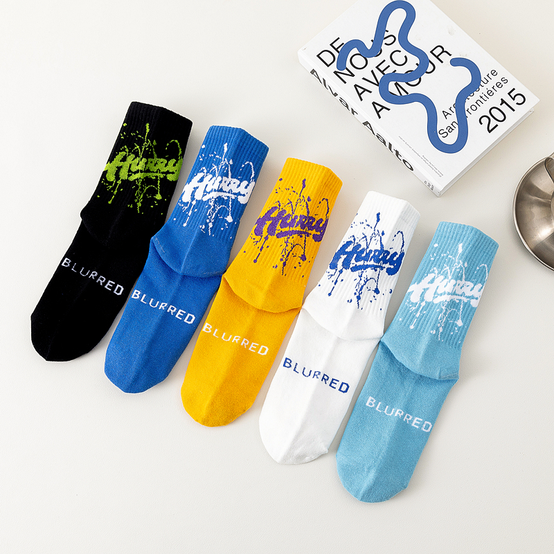 Socks male socks socks basketball stockings in tide men socks sweat guys hundred and fever personality