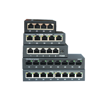 Ruishan wuba distributes full-end broadband 100m switches