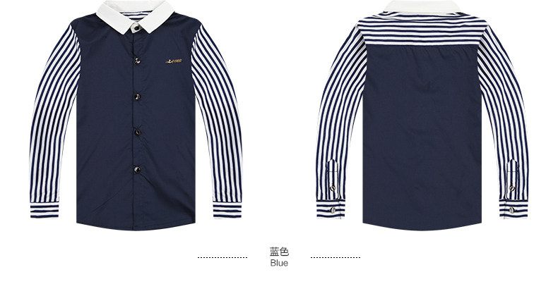 Chemise garcon à manche longue - Ref 2073228 Image 77