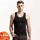 Мужской удерживающий тепло утепленный хлопковый зимний спортивный трендовый жилет, V-образный вырез, облегающий крой, в обтяжку