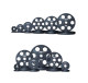 REPFORCE six-hole barbell plates environmentally friendly barbell plates