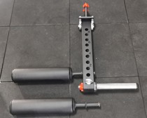 Accessories stretch leg machine leg curling machine 75MM square tube hole diameter 26MM Applicable