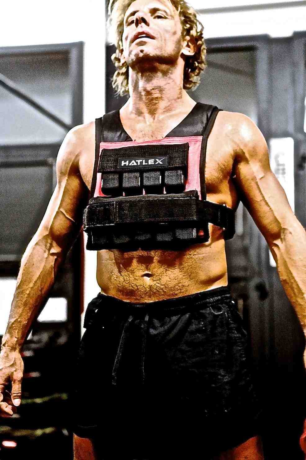 HATLEX load-bearing vest 20KG iron core