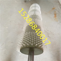 Nylon silk brush roller roller brush manufacturers custom industrial roller brush mechanical roller brush cleaning brush