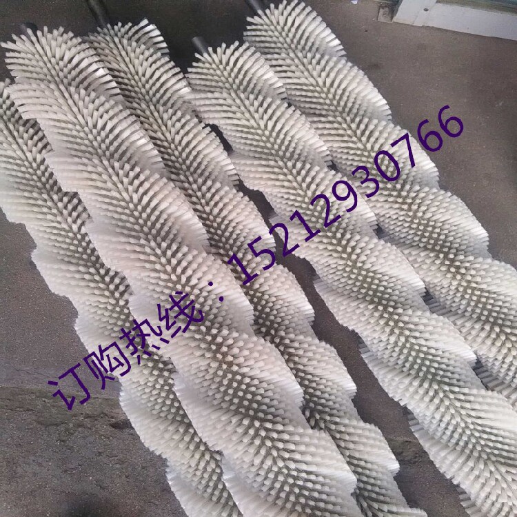 Nylon wire brush roller fruit machine brush roller cleaning brush roller seafood cleaning industry small brush wheel
