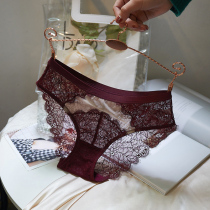 Underwear Lady Sexy Big Code Pure Cotton Stalls Pure Desire Lace 2021 New Exploits Fashion Fat Mm Summer Thin