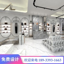 Custom cosmetics display cabinet cabinet Shoe store shoe rack display stand Creative product display cabinet Paint Nakajima cabinet container