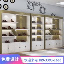 Custom shoe store Shoe rack display rack Bag products Beauty salon display cabinet Cosmetics live studio exhibition hall display cabinet