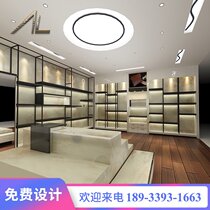 Custom shop shelves Bag display cabinets Wrought iron display shelves Shoe rack display cabinets Shopping malls multi-functional boutique display shelves