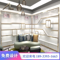 Custom shoe store Shoe rack display cabinet with light Cosmetics beauty products display cabinet Container bag Live studio display cabinet