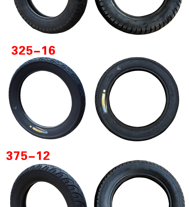 Lốp xe máy ba bánh Zongshen của tôi 500-12 Dongyue được chế tạo mới lốp xe máy airblade chính hãng
