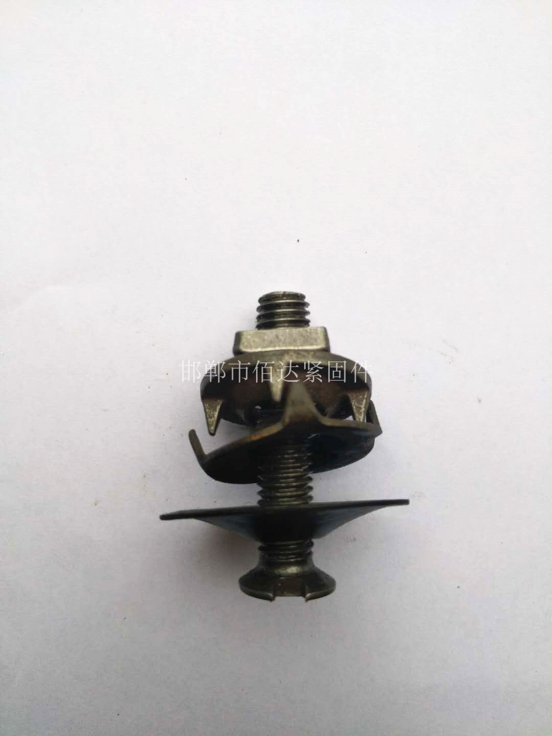 Manufacturer direct selling belt bolt crab shell screw screw tooth mouth screw full belt bolt