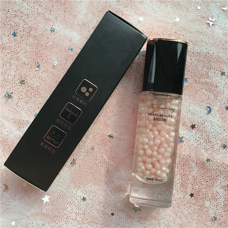 Ou Dan Mary Pearl Revitalizing Facial Dew Cream Iridescent Meteor Brightening Makeup Makeup Isolation Makeup 30ML the saem che khuyết điểm