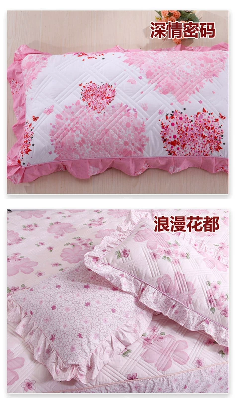 Vỏ gối bằng vải cotton dày, cặp bằng vải bông và vải bông đơn