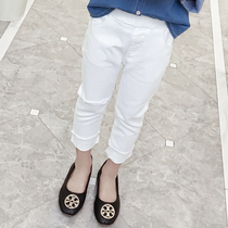 Girls Spring Dress 2021 New Jeans Stretch Pants for Girls ankle-length pants Children Women Spring and Autumn Pants