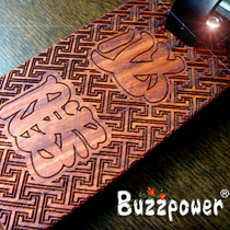 Gift (Japan) DIY personalized engraving-----golf bag tag (rosewood)