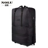 Вместительный и большой багажный самолет, универсальный чемодан для переезда, ткань оксфорд, поворотные колеса