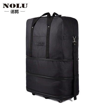 Вместительный и большой багажный самолет, универсальный чемодан для переезда, ткань оксфорд, поворотные колеса