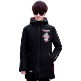 Куртка, зимний пуховик для школьников, подходит для подростков, 2019, для средней школы, увеличенная толщина