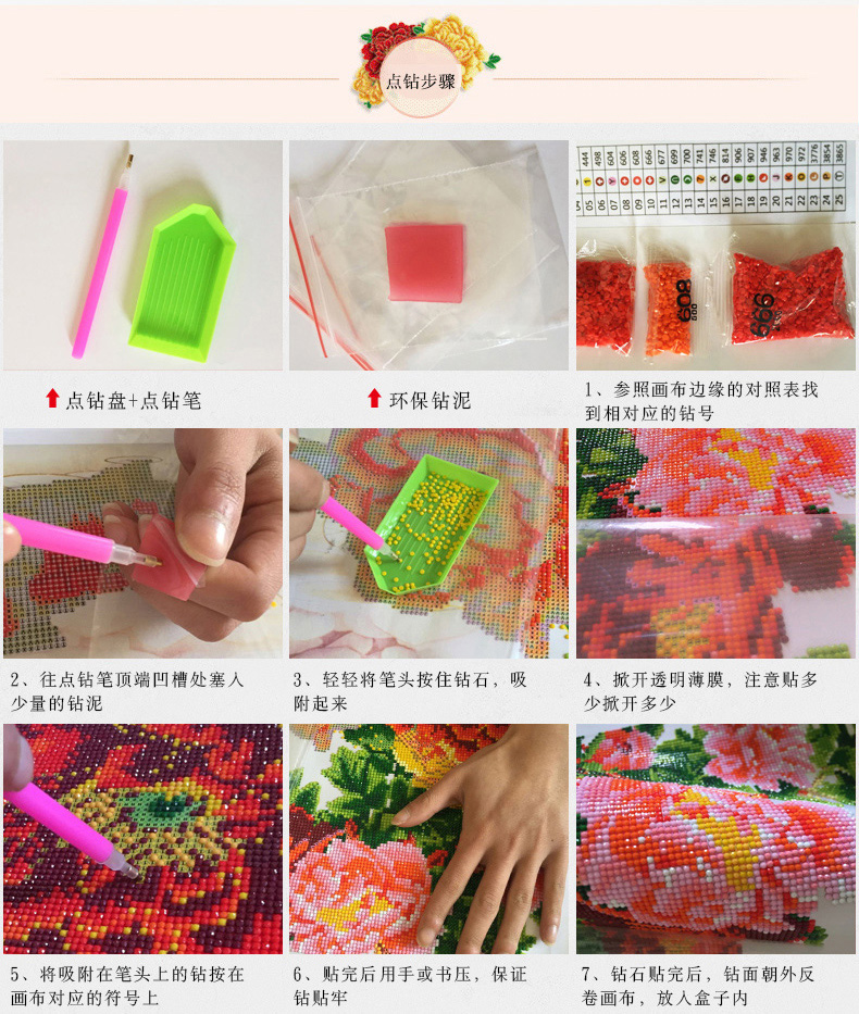 Hươu khoan kim cương giàu vẽ phòng khách một cross stitch nề điểm khoan nhỏ tiền sảnh đầy kim cương thêu hiển thị mới 2018 - Công cụ & phụ kiện Cross-stitch mua tranh về thêu
