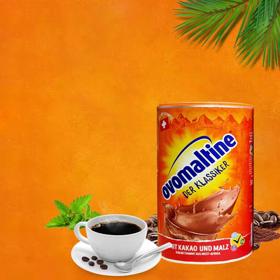 【自营】Ovaltine/阿华田可可粉冲泡牛奶早餐冲饮热巧克力粉500g