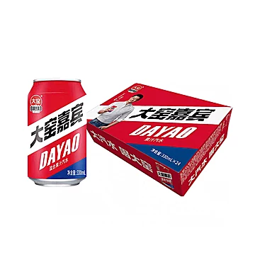 【整箱24罐】大窑嘉宾易拉罐饮料330*24