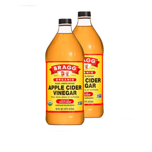 【473m*2瓶】美国进口BRAGG浓缩原浆苹果醋