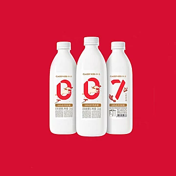 【家庭装红瓶1kg-拍3瓶赠9杯100g】卡士酸奶