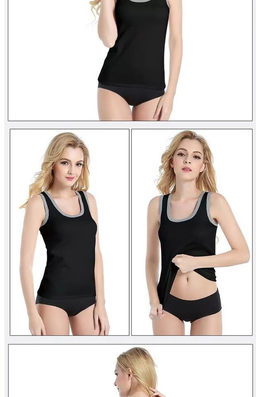 Mùa thu đông 2018 áo vest cotton dày của phụ nữ tự canh cỡ lớn mặc áo yếm cộng với áo nhung đáy ấm áo vest áo thun nữ