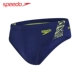 Quần bơi Speedo nam tam giác nam đồ bơi gợi cảm đào tạo chuyên nghiệp in ấn cổ điển suối nước nóng quần bơi nam - Nam bơi đầm