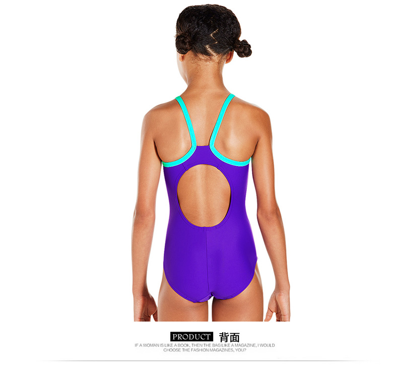 Đồ bơi trẻ em Speedo cho bé gái lớn hình tam giác bé một mảnh bền bỉ đào tạo đồ bơi chuyên nghiệp - Bộ đồ bơi của Kid đồ bơi cho em bé