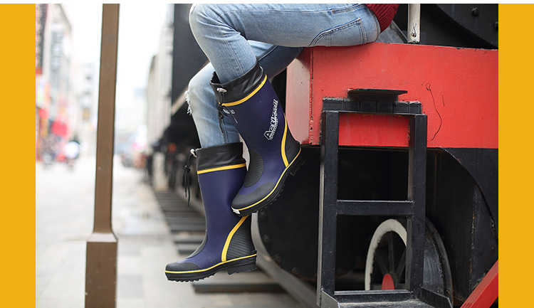 Chaussures - bottes caoutchouc homme - semelle caoutchouc - Ref 959230 Image 14