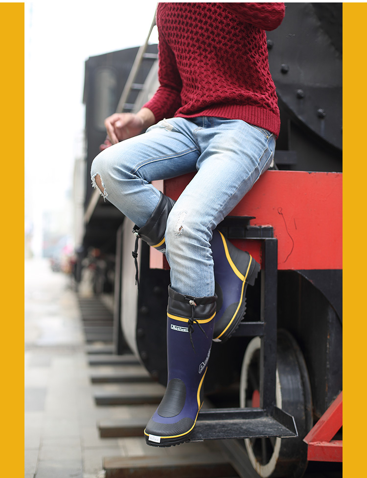 Chaussures - bottes caoutchouc homme - semelle caoutchouc - Ref 959230 Image 13